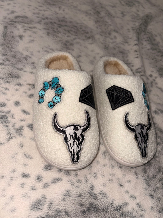 Western Bull Slippers