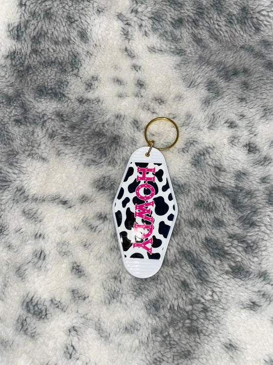 Cowgirl keychains