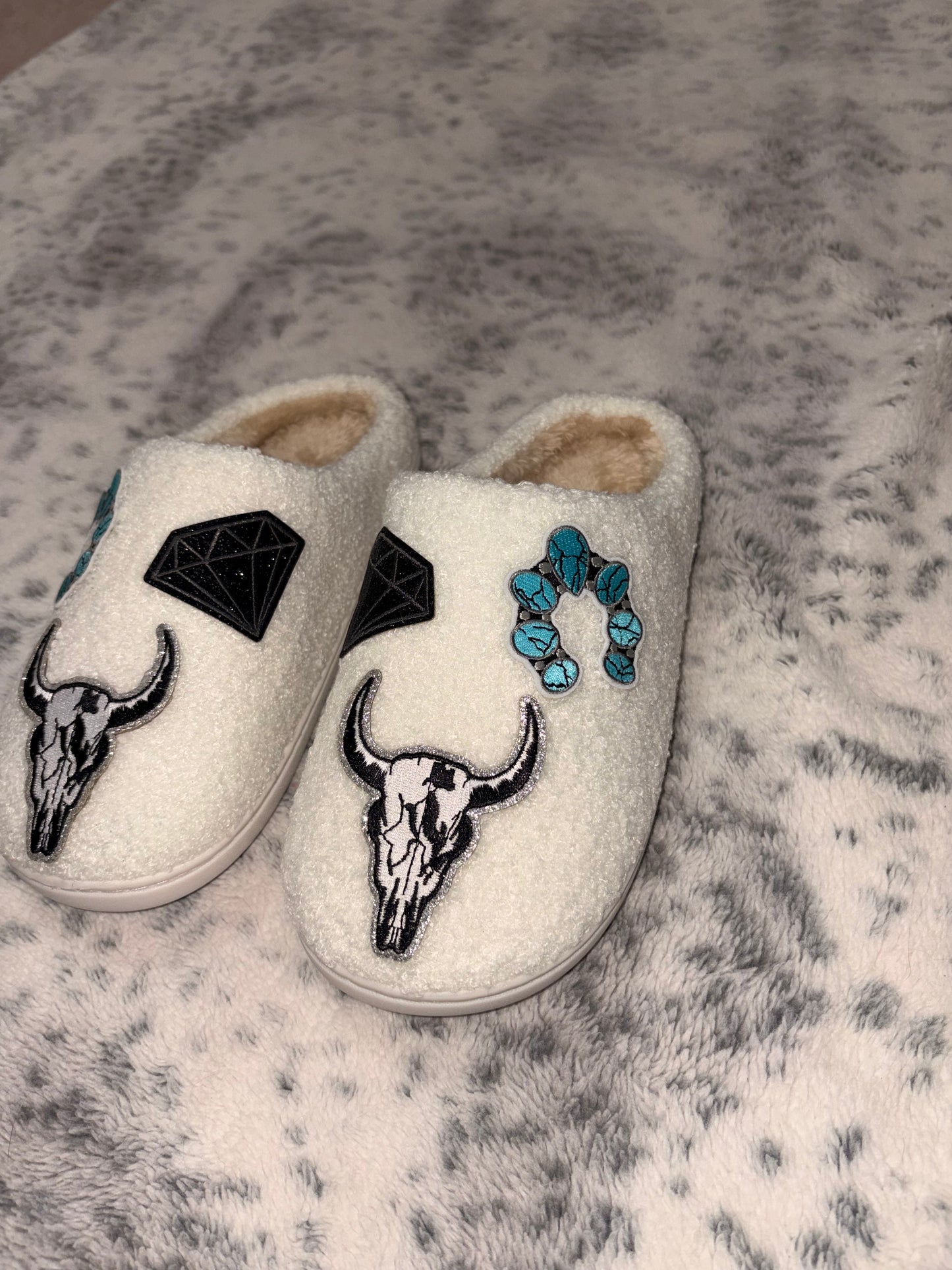 Western Bull Slippers