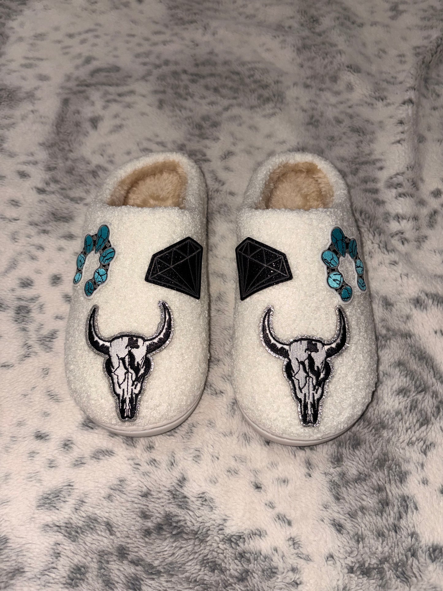 Western Bull Slippers