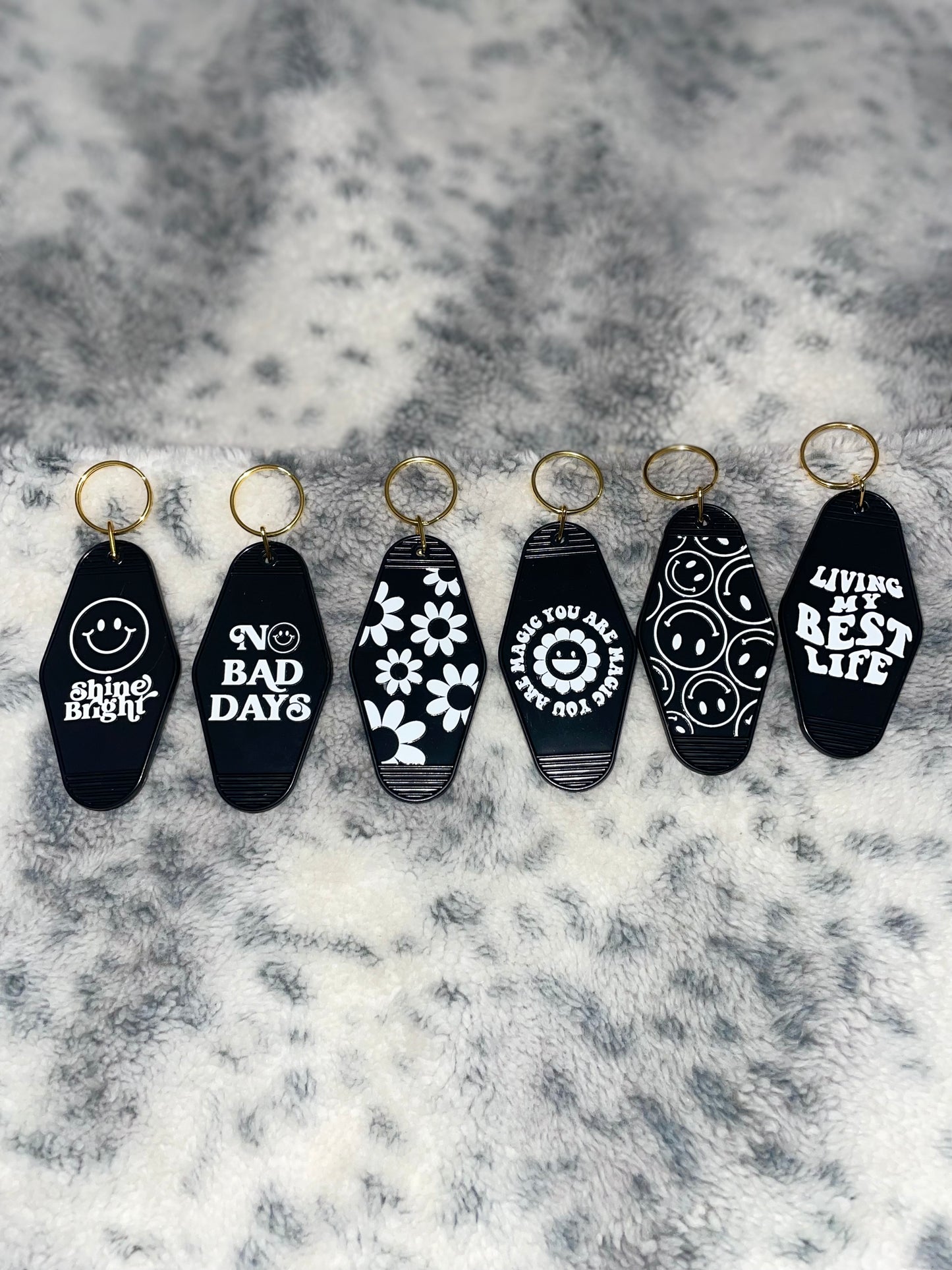 Happy keychains