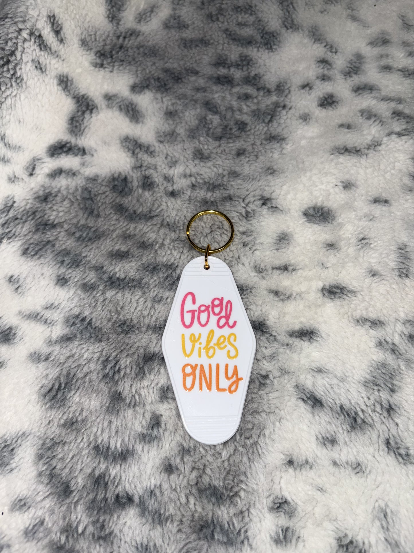 Good Vibes Only Keychains