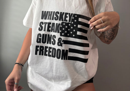 Whiskey Steak Guns & Freedom