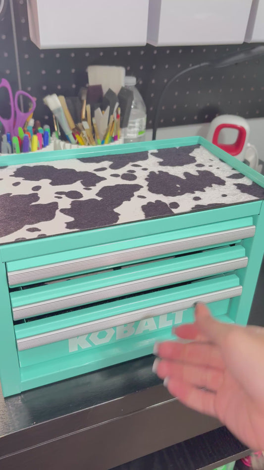 Cowhide Mini Toolbox